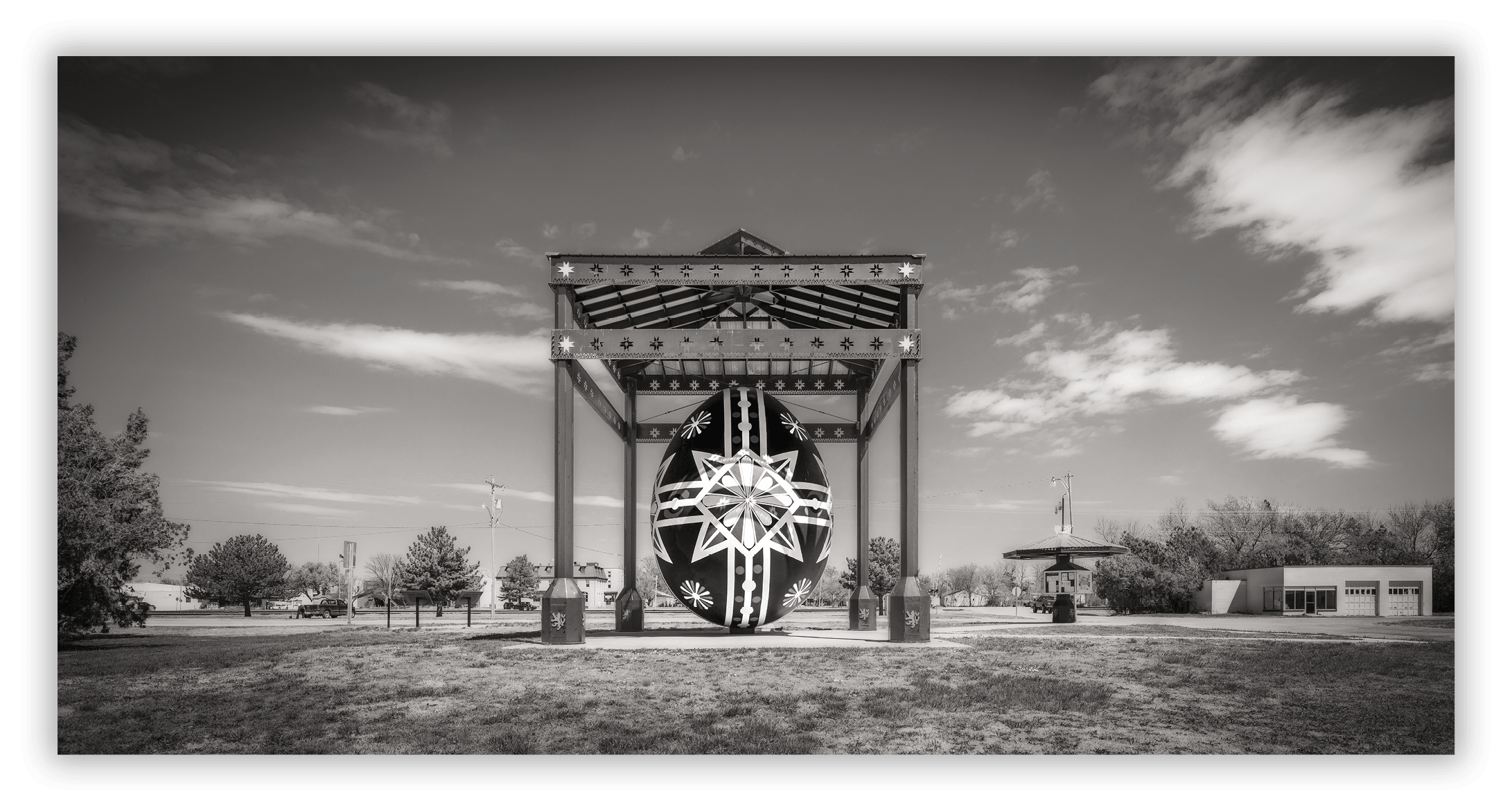 World's Largest Czech Egg, Wilson, KS