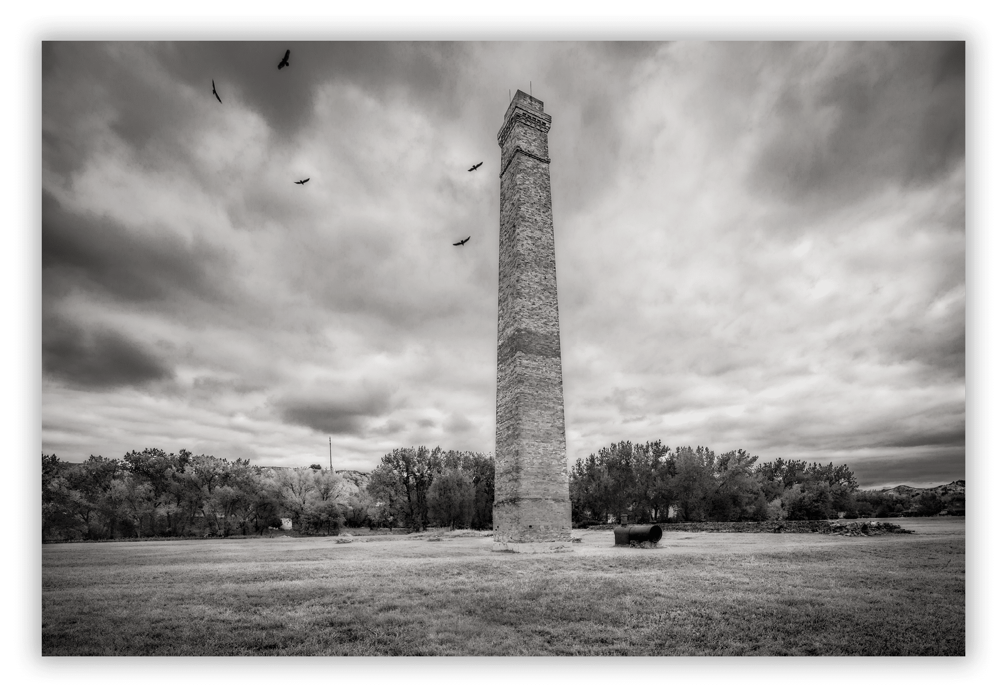 De Mores Packing Plant Chimney, Medora, ND