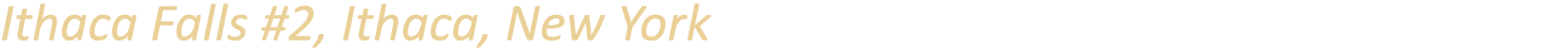 Ithaca Falls #2, Ithaca, New York